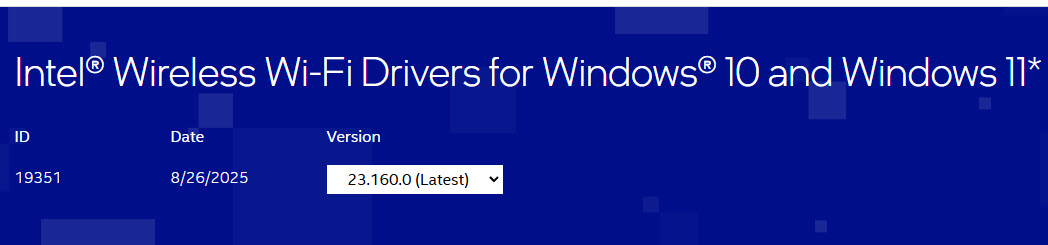 Wireless Wi-Fi Drivers for Windows® 10 and Windows 11 Wireless Wi-Fi Drivers for Windows® 10 and Windows 11